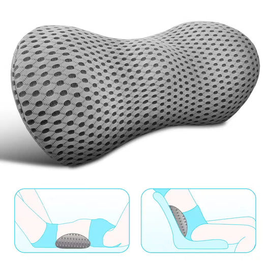 Lumbar Memory Foam Support Pillow